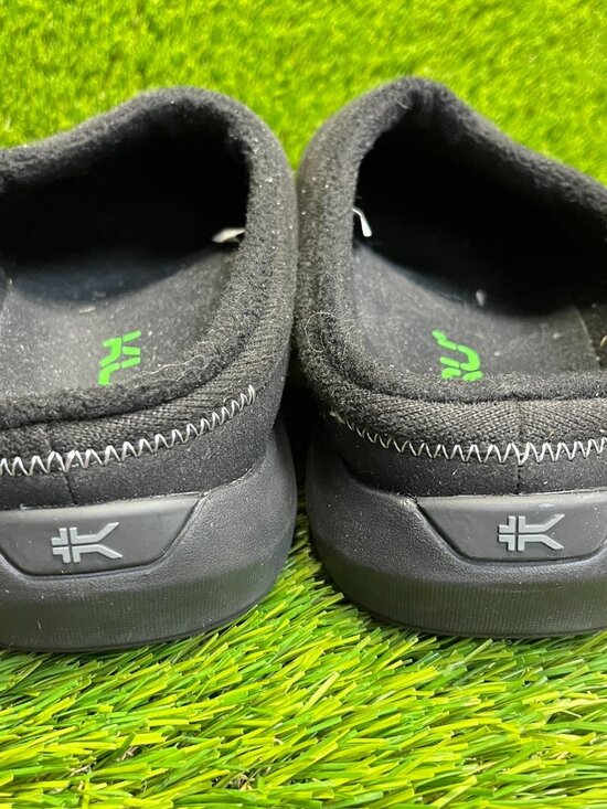 Kuru Draft 2 Mens Size 11 Black Classic Casual Walking Slip-On Mule Slippers main image 4